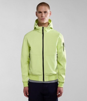 Lightweight Jackets Uomo Napapijri Melville Mono-material Shell Jacket Gialle | LE8251346