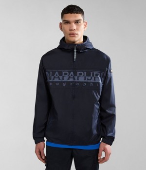 Lightweight Jackets Uomo Napapijri Raymi Short Jacket Blu Scuro | ES6729413