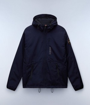 Lightweight Jackets Uomo Napapijri Tundra Winter Jacket Blu Scuro | NB7904821